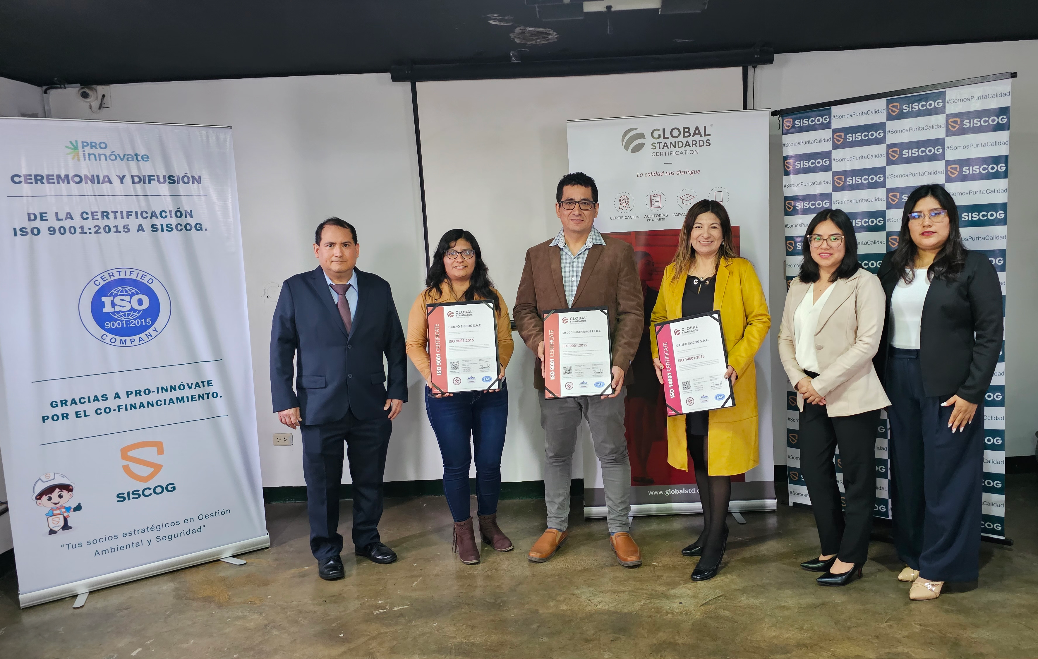 Reconocimiento por cumplir altos estándares en soluciones ambientales y de seguridad certificadas ISO
